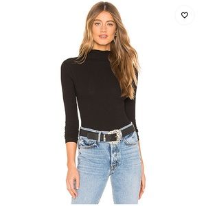 Privacy please black Austin body suit